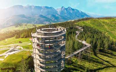 Wycieczka na Słowację „Ścieżką w Koronach Drzew Bachledką”